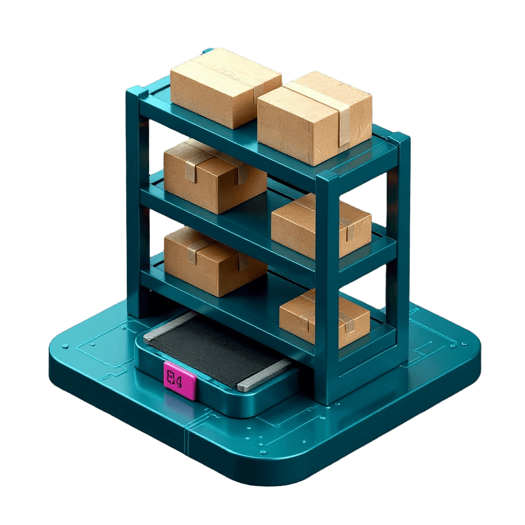 Wholesale operations automation illustration